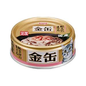 AIXIA 愛喜雅 貓罐頭 AIXIA 愛喜雅 貓罐頭 金缶系列 吞拿魚+三文魚 70g (GCM-43)