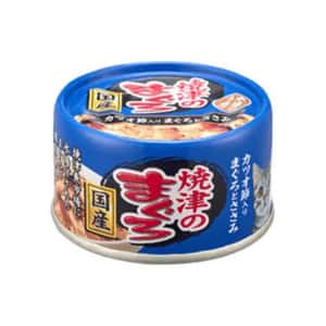 AIXIA 愛喜雅 貓罐頭 AIXIA 愛喜雅 貓罐頭 燒津系列 雞肉吞拿魚及鰹魚絲 70g (深藍) (YM-45)