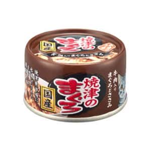 AIXIA 愛喜雅 貓罐頭 AIXIA 愛喜雅 貓罐頭 燒津系列 雞肉吞拿魚及牛肉 70g (啡) (YM-47)