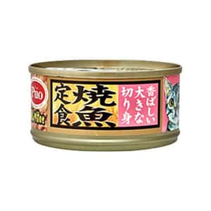 AIXIA 愛喜雅 貓罐頭 AIXIA 愛喜雅 貓罐頭 燒魚定食 吞拿魚燒三文魚 80g (YT-6N)