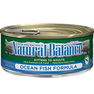 Natural Balance雪山 貓罐頭 貓濕糧推薦：Natural Balance雪山 全貓罐頭 海洋魚配方 Ocean Fish 5.5oz