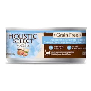 Holistic Select 活力滋 貓罐頭 Holistic Select活力滋 無穀物貓罐頭 海洋魚拼吞拿魚配方 5.5oz (HS59042)