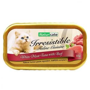 Naturcate 貓罐頭 Naturcate 貓罐頭 白肉吞拿魚+牛肉 85g (NC85-7)