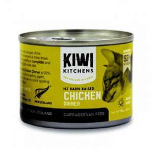 KIWI KITCHENS 貓罐頭 貓濕糧推薦：KIWI KITCHENS 主食貓罐頭 無穀物農場鮮雞配方 170g (KC-C-C170)