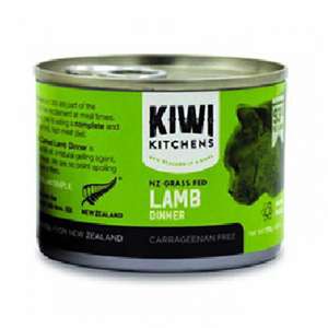 KIWI KITCHENS 貓罐頭 貓濕糧推薦：KIWI KITCHENS 主食貓罐頭 無穀物草飼羊主食配方 170g (KC-C-L170)