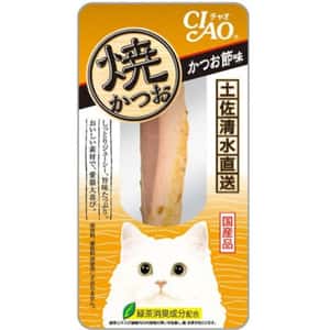 CIAO 貓零食 貓零食 CIAO 貓零食 日本燒鰹魚條 25g [柴魚風味] (橙) (YK-01)
