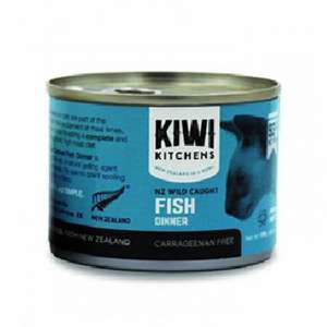 KIWI KITCHENS 貓罐頭 貓濕糧推薦：KIWI KITCHENS 主食貓罐頭 無穀物白身魚配方 170g (KC-C-F170)