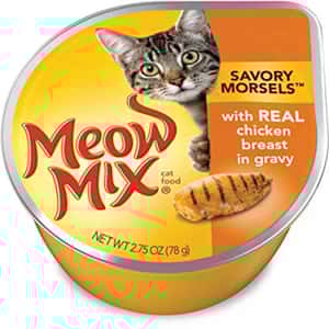 Meow Mix 貓罐頭 Meow Mix 貓罐頭 雞肉湯汁配方 78g