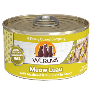 WeRuVa 貓罐頭 WeRuVa 貓罐頭 主食罐 野生鯖魚及南瓜 Meow Luau 85g (001064)