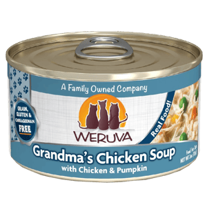 WeRuVa 貓罐頭 WeRuVa 貓罐頭 主食罐 雞湯、無骨及去皮雞胸肉、南瓜 85g (灰藍) (001040)