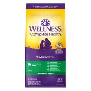 WELLNESS Core 狗糧推薦：WELLNESS 狗糧 Complete Health GRAINED 成犬配方 羊肉燕麥 30lb (8908)