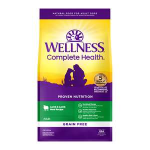 WELLNESS Core 狗糧推薦：WELLNESS 狗糧 Complete Health 無穀物GRAIN FREE 羊肉配方 24lb (89138)