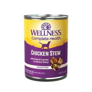 WELLNESS Core 狗罐頭 狗濕糧推薦：WELLNESS 狗罐頭 Complete Health Grain Free 無穀物 鮮汁燴雞 12.5oz 354g (紫) (1700)