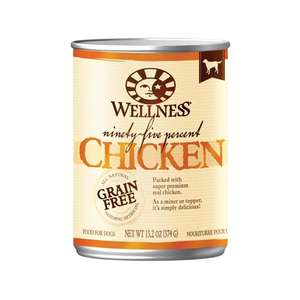 WELLNESS Core 狗罐頭 狗濕糧推薦：WELLNESS CORE 狗罐頭 95% 無榖物雞肉配方 13.2oz 374g (89402)