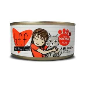 b.f.f. 貓罐頭 貓濕糧推薦：b.f.f. 主食貓罐頭 吞拿魚 85g (紅) (001077)