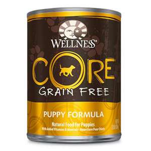 WELLNESS Core 狗罐頭 狗濕糧推薦：WELLNESS CORE 狗罐頭 無穀物幼犬配方 12.5oz
