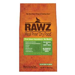 RAWZ 狗糧推薦：RAWZ 狗糧 全犬脫水雞肉+火雞肉及雞肉配方 3.5lb (RAWZDC3)