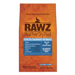 RAWZ 狗糧推薦：RAWZ 狗糧 全犬三文魚+脫水雞肉及白肉魚配方 20lb (RAWZDF20)