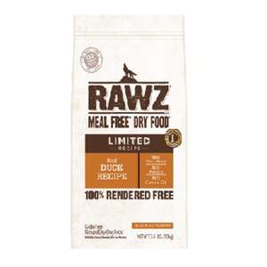 RAWZ 狗糧推薦：RAWZ 狗糧 全犬單一動物蛋白來源配方 鴨肉 20lb 或 (6包夾袋)( RZLIDD20)
