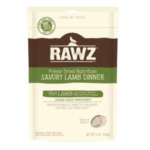 RAWZ 狗糧推薦：RAWZ 全犬凍乾糧 羊肉餐 LAMB DINNER 14oz