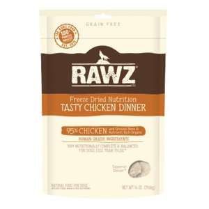 RAWZ 狗糧推薦：RAWZ 全犬凍乾糧 雞肉餐 CHICKEN DINNER 14oz (RZFDC14)