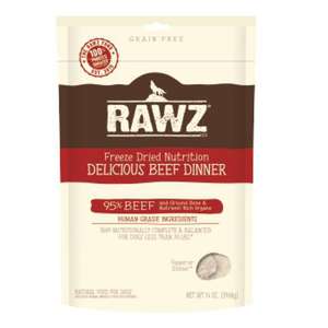 RAWZ 狗糧推薦：RAWZ 全犬凍乾糧 牛肉餐 BEEF DINNER 14oz