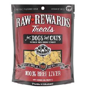 Northwest Naturals 貓零食 寵物零食推薦：Northwest Naturals 凍乾小食 牛肝 3oz 85g (貓犬用) (NWTRTBF)