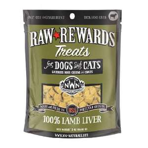 Northwest Naturals 貓零食 寵物零食推薦：Northwest Naturals 凍乾小食 羊肝 3oz 85g (貓犬用) (NWTRTLAM)