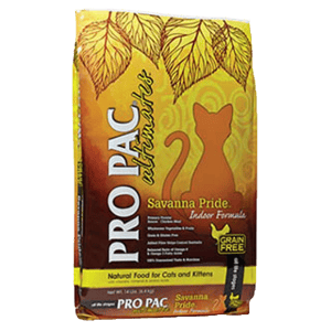 PRO PAC Ultimates 貓糧 PRO PAC Ultimates 貓糧 無穀物系列 室內全貓配方 雞肉味 4.4lb 2kg (73091)
