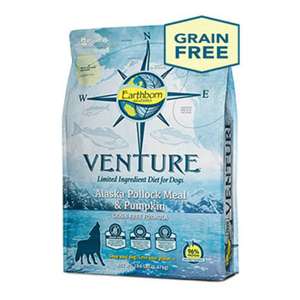 Earthborn Holistic Venture 狗糧推薦：Earthborn Holistic Venture 低敏 單一動物蛋白全犬配方 阿拉斯加鱈魚+南瓜 4lb (VPP04)