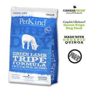 PetKind 狗糧推薦：PetKind 無穀物狗糧 有機藜麥羊肉低敏配方 14lb (1-711)