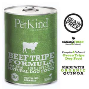 PetKind 狗罐頭 狗濕糧推薦：PetKind That's it! 狗罐頭 牛藜麥配方 Beef Tripe 14oz (停售)
