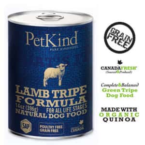 PetKind 狗罐頭 狗濕糧推薦：PetKind That's it! 狗罐頭 羊藜麥配方 Lamb Tripe 14oz (停售)