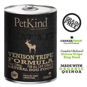 PetKind 狗罐頭 狗濕糧推薦：PetKind That's it! 狗罐頭 鹿藜麥配方 Venison Tripe 14oz (停售)