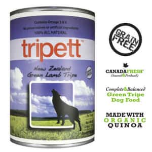 PetKind 狗罐頭 狗濕糧推薦：PetKind Tripett 狗罐頭 無穀物羊草胃配方 (1-872) Original Green Lamb Tripe 14oz