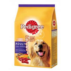 Pedigree寶路 狗糧推薦：Pedigree寶路 成犬乾糧 羊肉及蔬菜 3kg (10236622) (TBS)