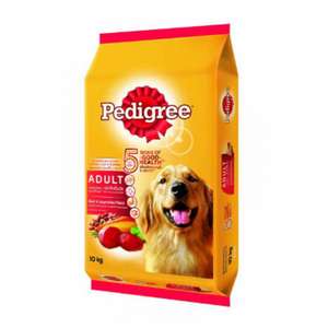 Pedigree寶路 狗糧推薦：Pedigree寶路 成犬乾糧 牛肉及蔬菜 20kg (10236632)