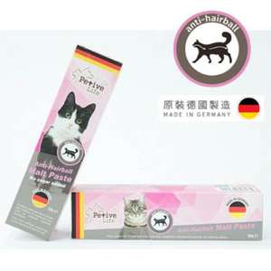 貓咪保健用品推薦：Petive Life 貓用麥芽化毛膏 100g (停售)