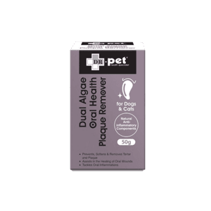 貓犬用清潔美容用品推薦：DR.pet 雙藻類抗炎牙石粉 DP0011A 50g (貓犬用)