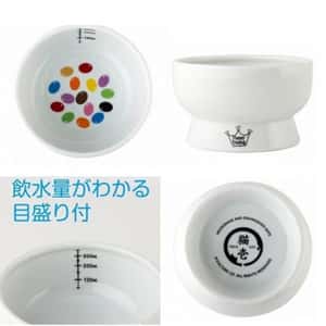 飲食用具 日本猫壱 necoichi ペット 陶瓷闊圓寵物水碗 (糖果款) (貓犬用) DC-0704-SC01