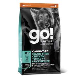 GO! SOLUTIONS 狗糧推薦：GO! SOLUTIONS 無穀物狗糧 活力營養系列 成犬配方 雞肉火雞鴨肉 12lb (1303017T)