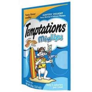 Temptations 貓零食 Temptations 三重奏貓零食 吞拿三文魚及蝦 85g (粉藍) (10168546)