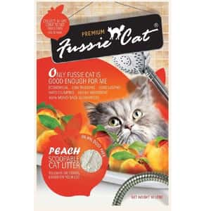 礦物貓砂 Fussie Cat高竇貓 礦物貓砂 桃味 10L (FCLP2)