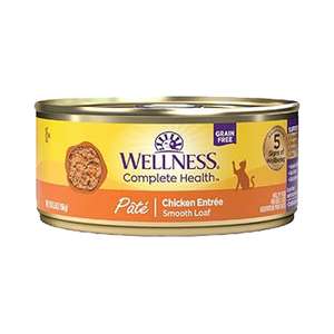 WELLNESS Core 貓罐頭 貓濕糧推薦：WELLNESS 貓罐頭 Complete Health 無穀物 Pate營養系列 鮮雞肉 5.5oz 156g (8951)