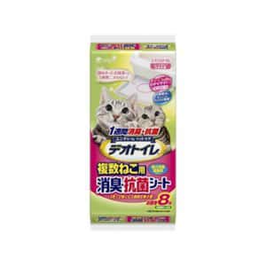 Unicharm 日本1週間強力消臭抗菌寵物尿墊 原味 多貓貓砂盆專用 8枚 (ucb5) (圖片3)