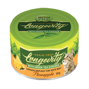 Nurture Pro Lysine 貓罐頭 肉絲菠蘿去毛球主食罐 80g (NPCC0008) (新舊包裝隨機) (圖片3)