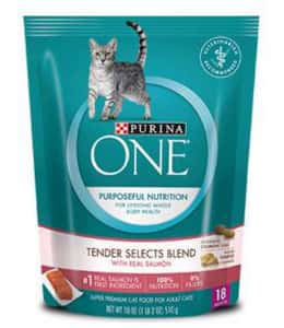 PURINA ONE 貓糧 Purina ONE 成貓三文魚配方 Salmon 510g