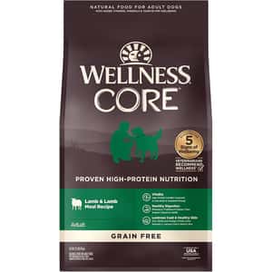 WELLNESS 狗糧 WELLNESS CORE 狗糧 無穀物 羊肉 22lb (88459)