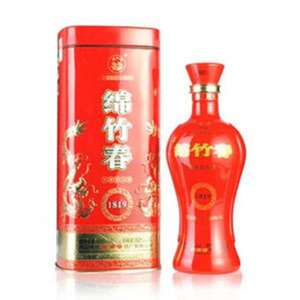 中國白酒 Chinese Liquor推薦：綿竹春 2014 52度 500ml (1819)