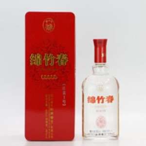 中國白酒 Chinese Liquor推薦：綿竹春 濃香型白酒 2014 46度 500ml (紅盒1號)